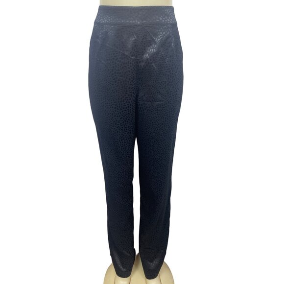 Kalore Women’s Black Animal Print Pants Sz L - NWT - Picture 1 of 10